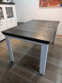 Rozkładany stół drewniany 140 cm x 90 cm