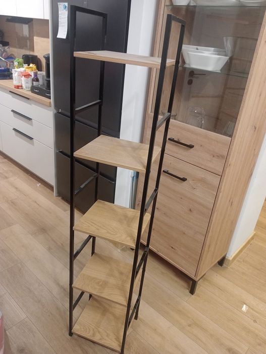 Regał industrialny,loft na książki ,bibeloty