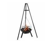 Kompletny Grill ogrodowy na trójnogu + palenisko – Ruszt 60cm Lehmann