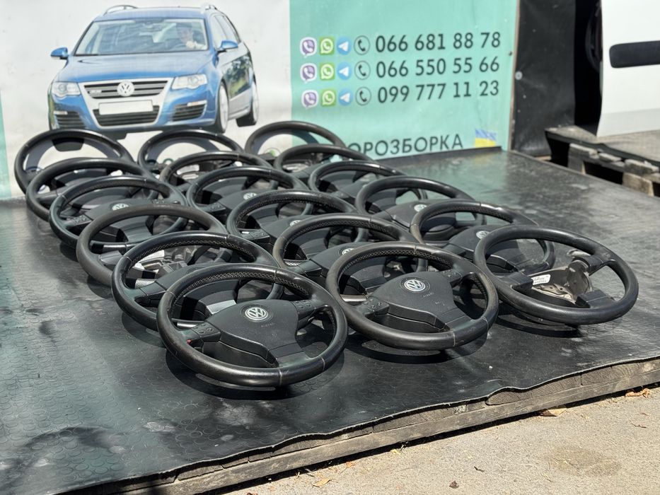 руль passat b6 golf 5 caddy touran руль кермо мультируль пассат б6