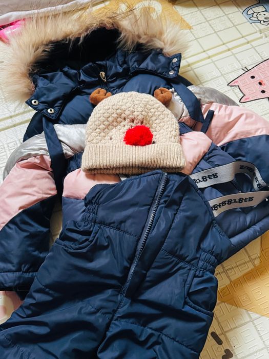Дитячий теплий комбінезон