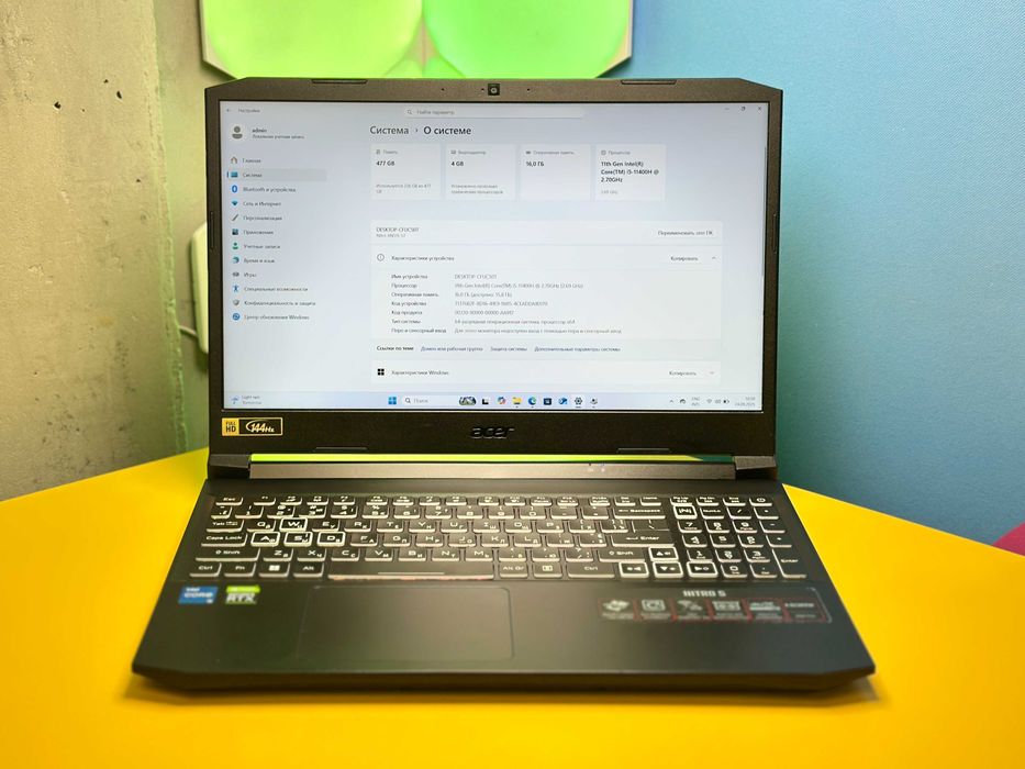 Ноутбук Acer Nitro 5 AN515-57-58RP (144089) Б/У З ГАРАНТІЄЮ