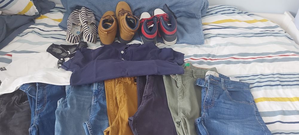 Roupa tamanho 13 anos rapaz