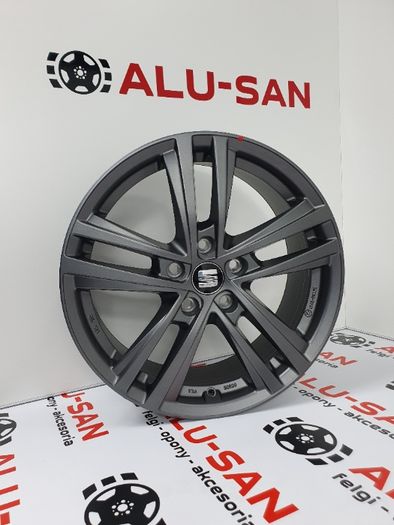 Nowe Alufelgi SEAT 17" 5x112 Altea XL ATECA LEON 2 3 4 Grafit