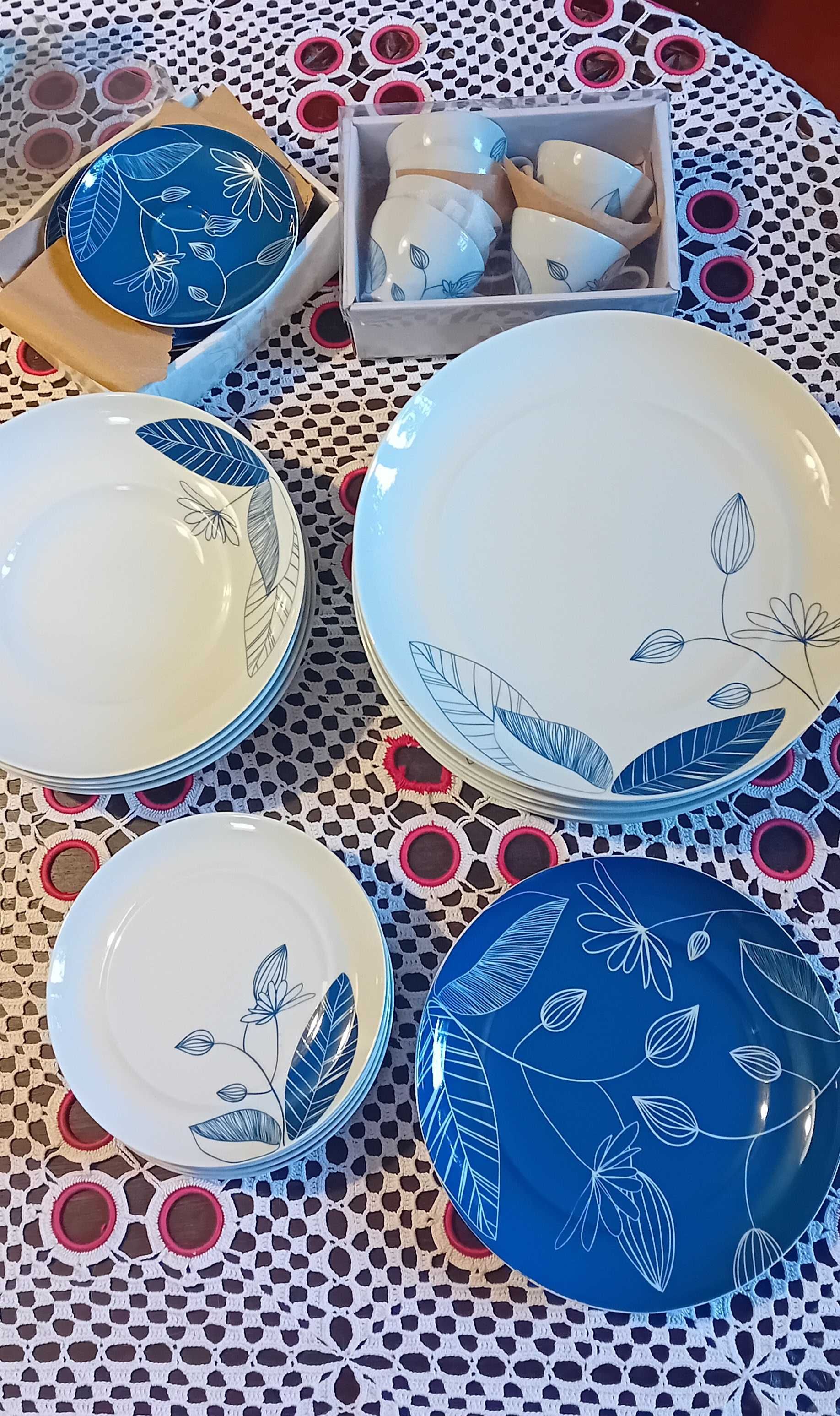 Loiça porcelana Arrábida SPAL ( conjuntos de 6)