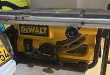 Serra de Bancada - DeWalt DW745-QS – MBom Estado