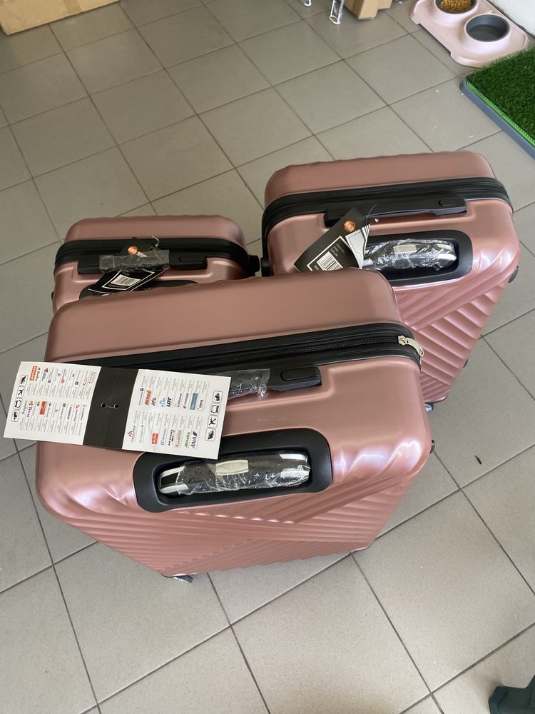 Conjunto de 3 malas de viagem
