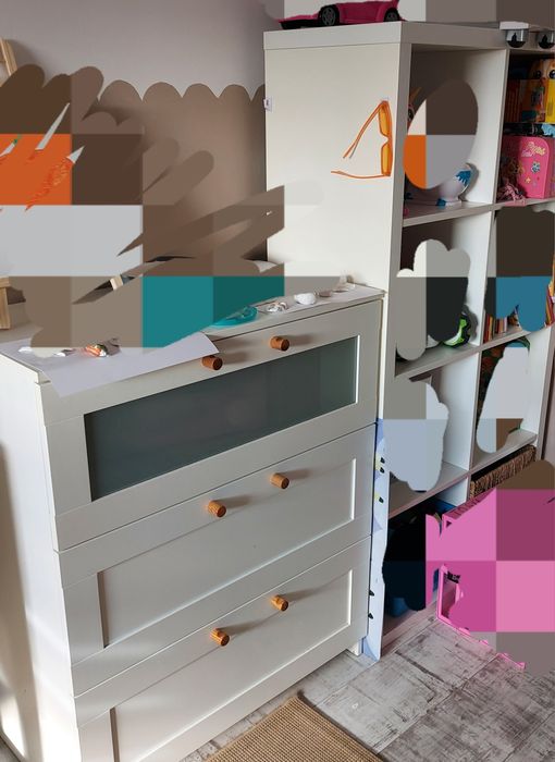 Sprzedam meble ikea szafa ,komoda,regal,biurko