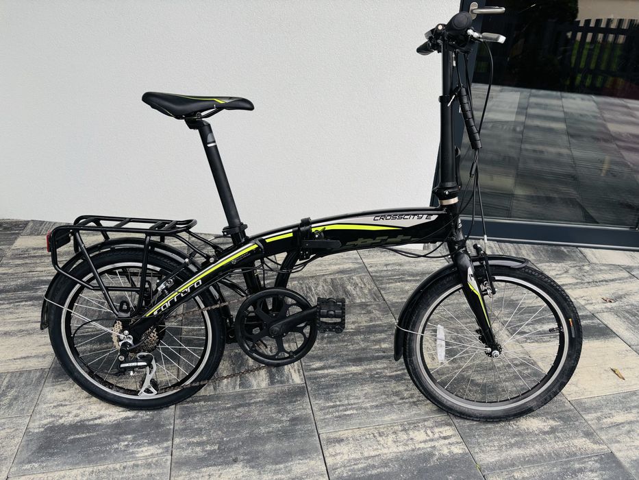 Elektryczny składak Carrera, Bafang, rama alu