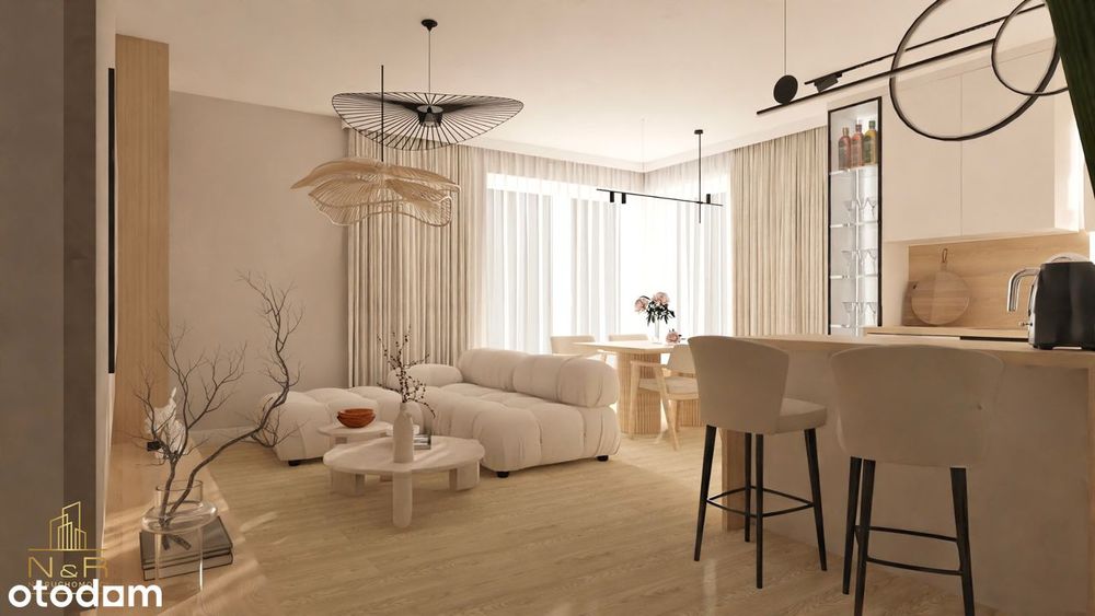 Wykończone, NOWE mieszkanie 21E/5 o powierzchni 50 m2 VERDE PARK