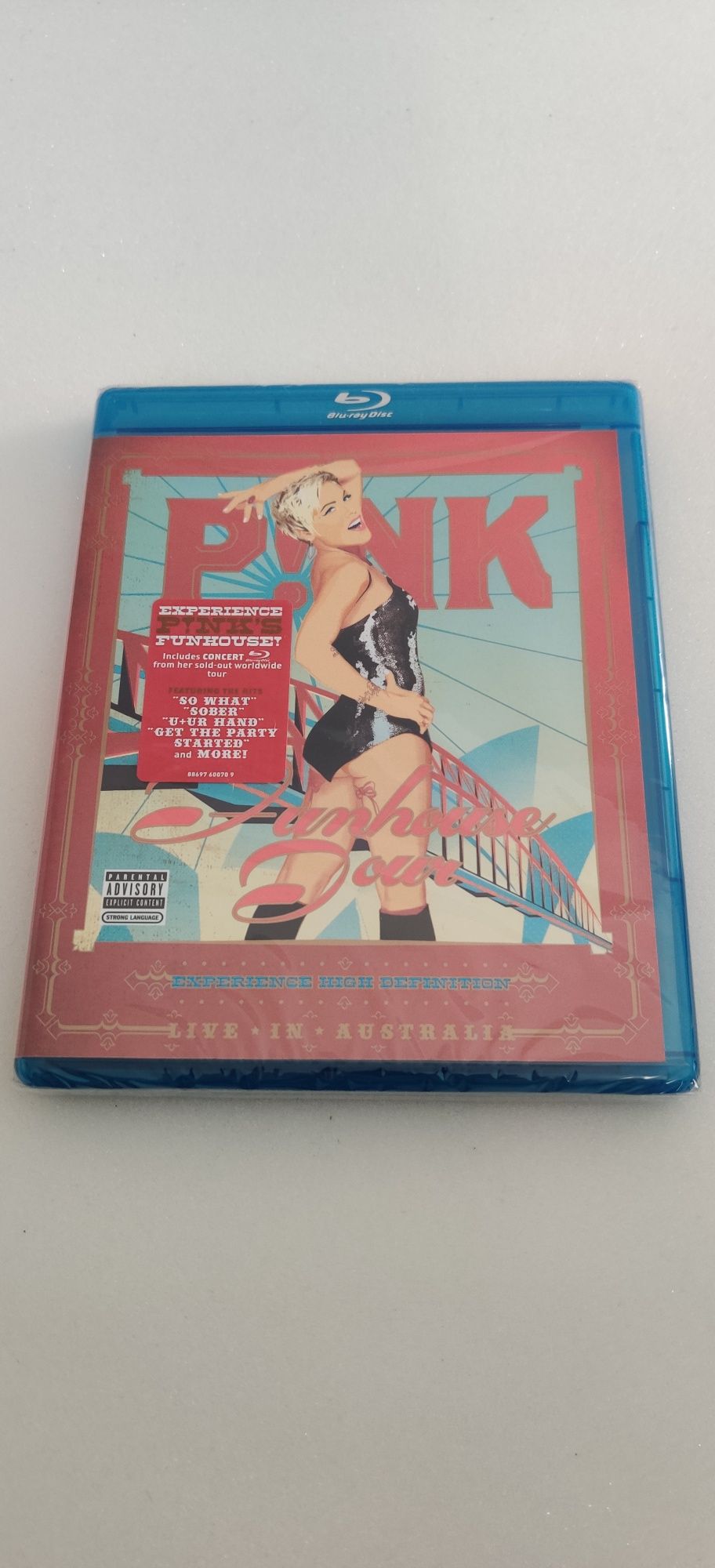 Pink Funhouse Tour Live in Australia koncert na Blu-ray