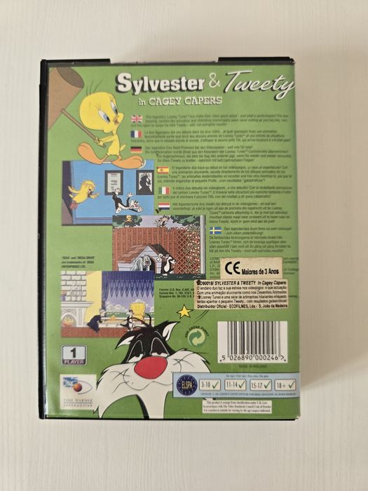 Mega Drive Sylvester & Tweety in Cagey Capers