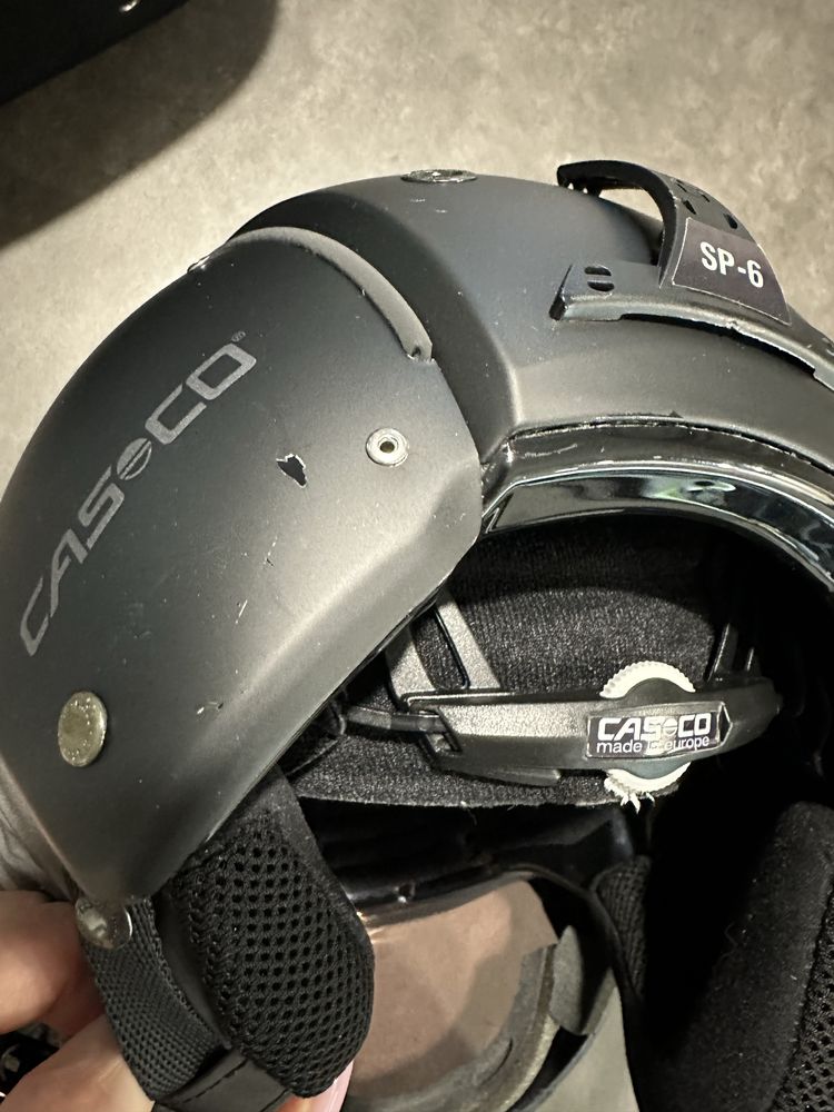 Горнолижний шолом Casco sp-6 visier black