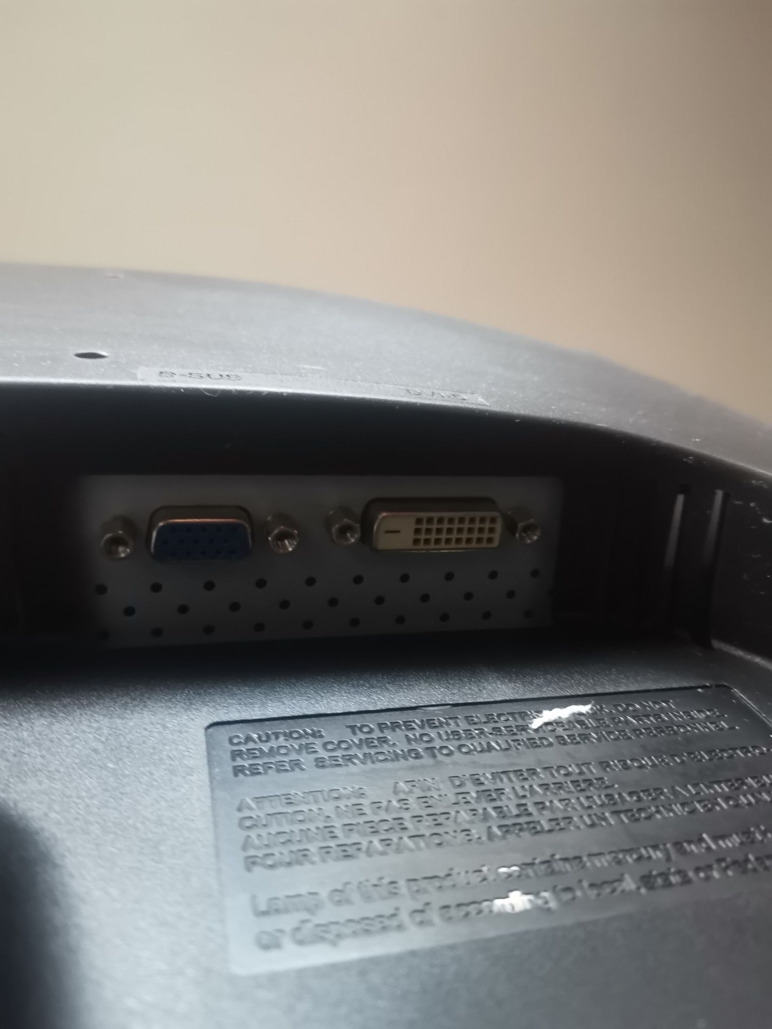 Monitor lg flatron
