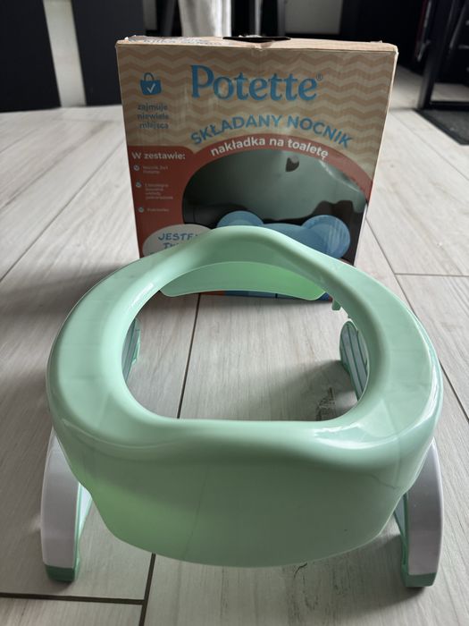 Składany nocnik turystyczny dla dziecka 2w1 Potette