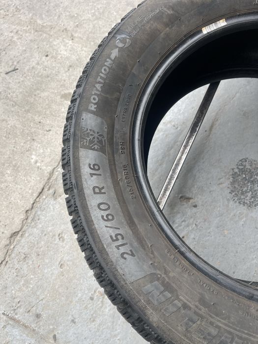 Шини зимові R16 215 60 Michelin Alpin 6 Склад Осокорки RLX