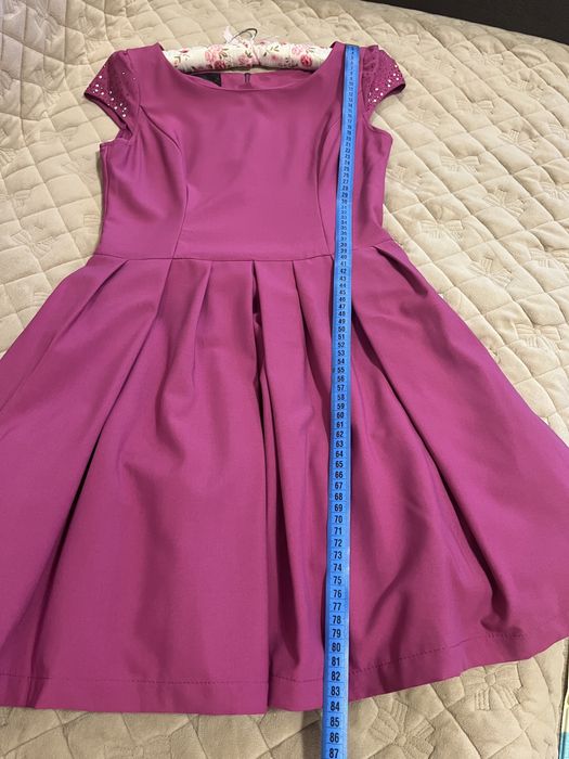 Нарядна сукня, святкове плаття, фуксія, с-м