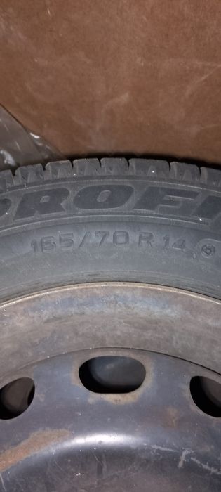 Koła, felgi stalowe, opony 165/70 r14 komplet 4 szt.