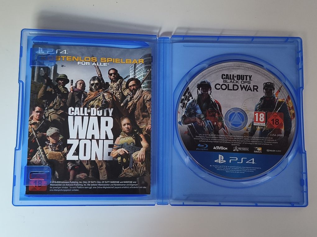 Gra Ps4 Call of Duty Black Ops Cold War gry PlayStation 4 Sniper UFC