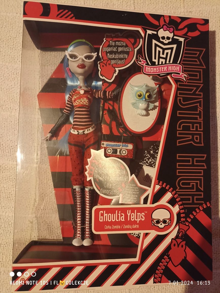 Monster High Ghoulia Yelps 2010 r.