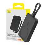 Magnetic (Czarny) Powerbank Lightning Magsafe Magnetyczny 10000Mah,