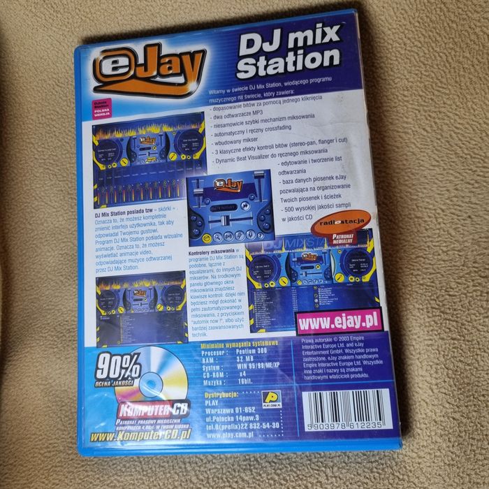 eJay DJ Mix Station PC Polskie wydanie