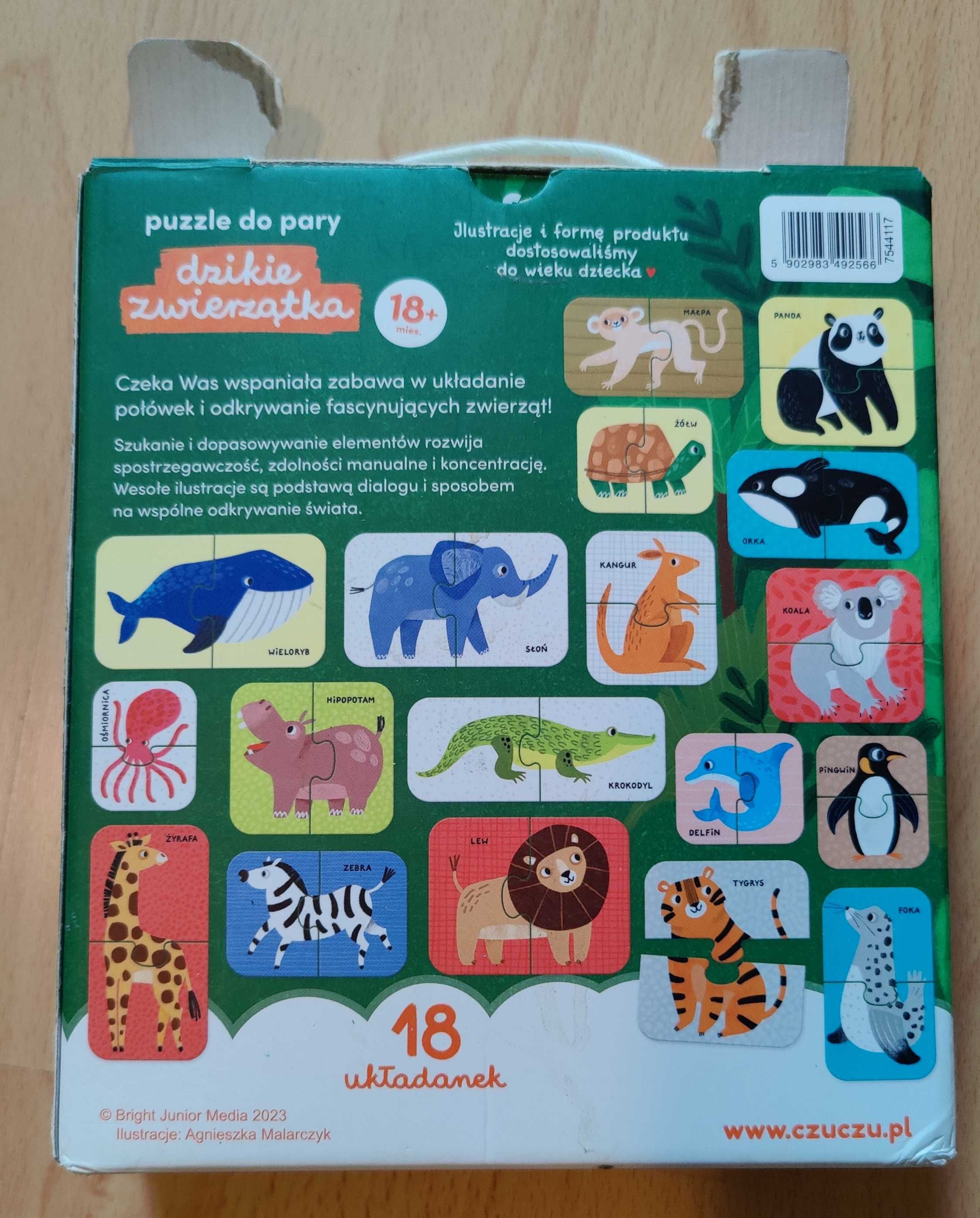 Puzzle do pary Czuczu + dodatkowy zestaw puzzli