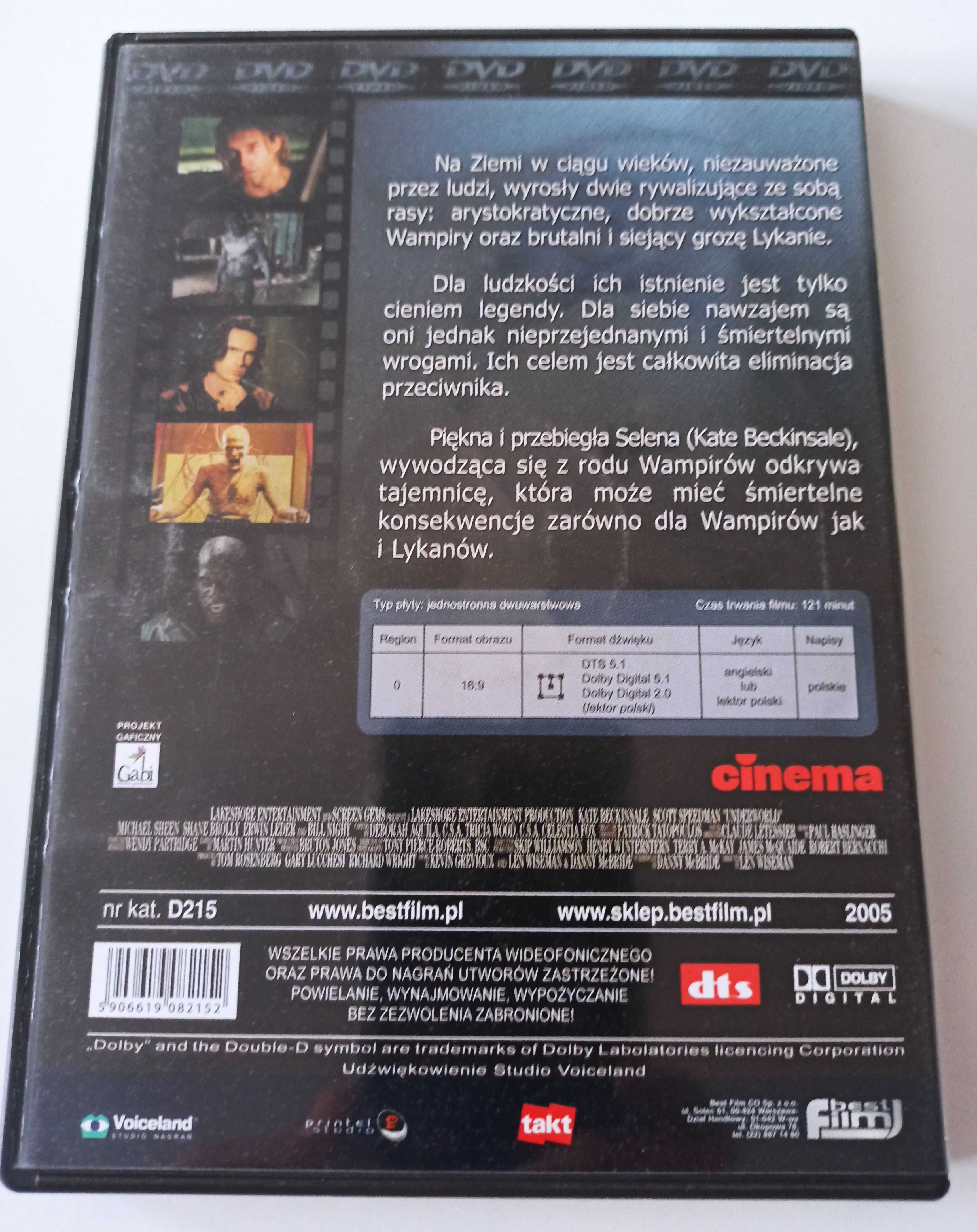 Underworld Po której jesteś stronie? – horror film płyta DVD