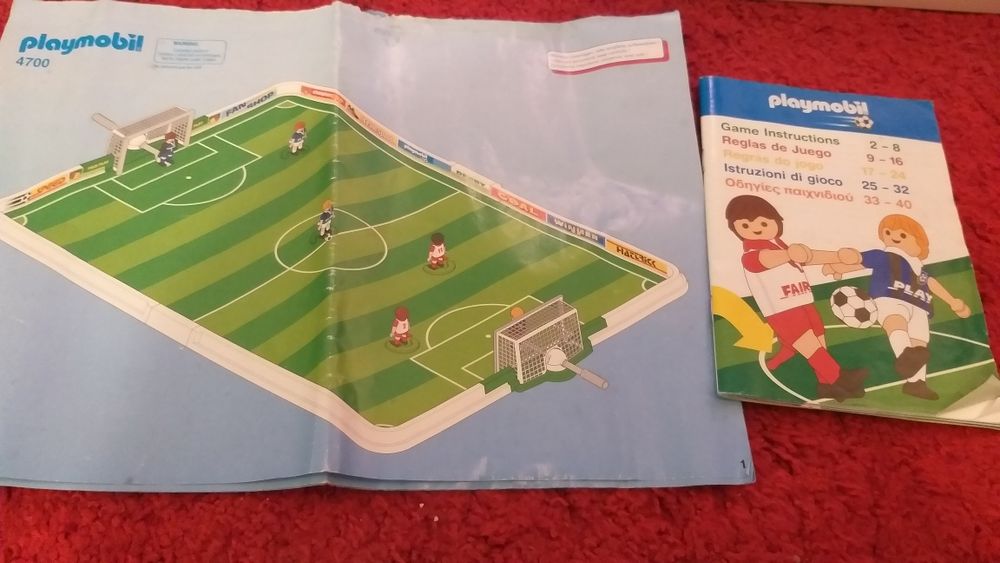 Playmobil futebol jogo