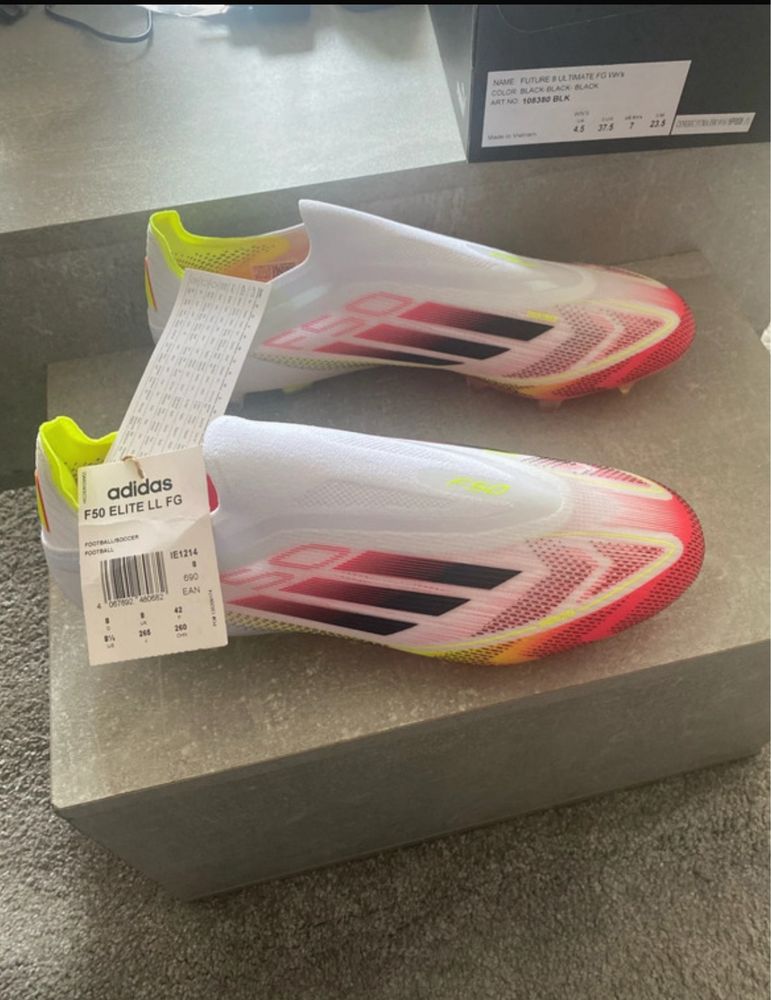 chuteiras profissionais adidas f50 elite LL FG 42