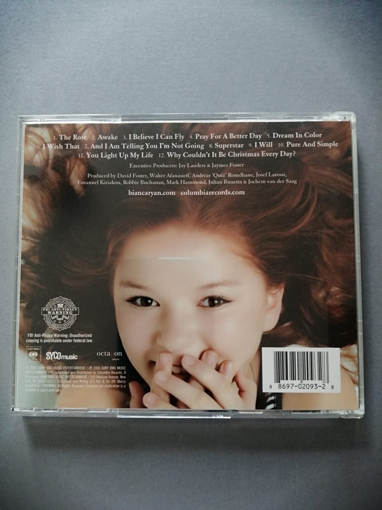 Płyta CD, Bianca Ryan
