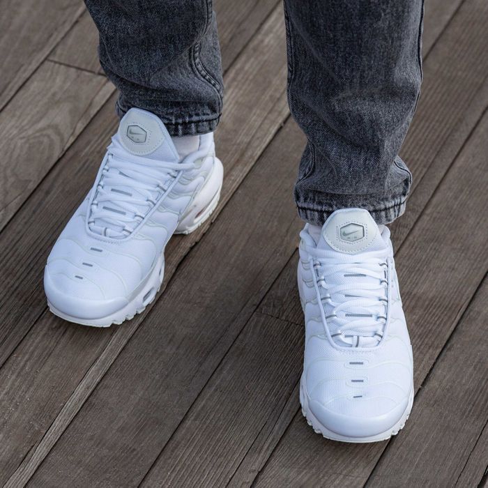 Чоловічі кросівки Nike Air Max TN білі | мужские кросовки Nike