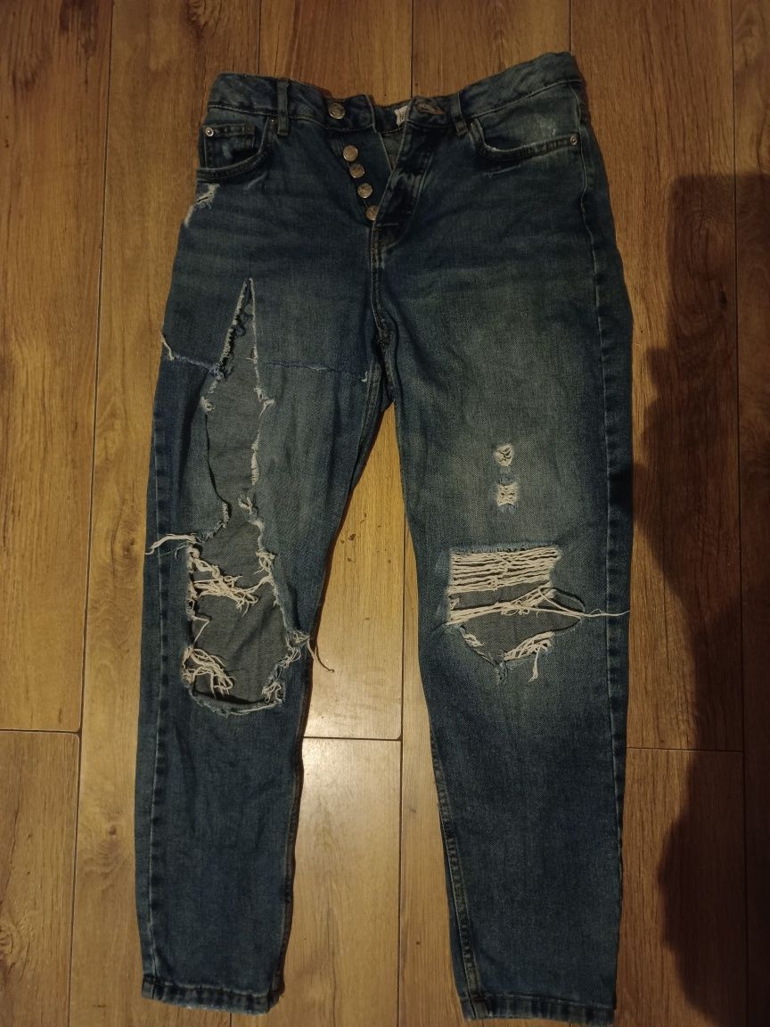 Spodnie jeansy Sinsay r. 36, bawełna,