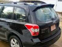 Спойлер козирок Subaru Forester 2013-2018 ABS пластик, колір чорний