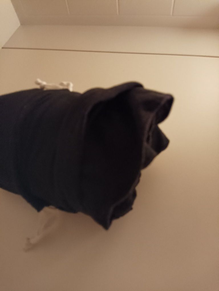 Chusta - nosidełko dla niemowląt czarny