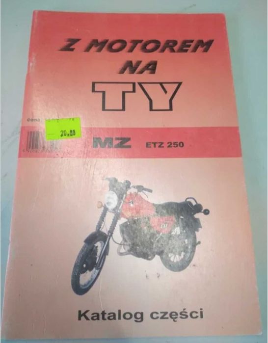 Katalog części jawa ts 350 + MZ etz 250 kpl