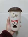 Copo "Life Begins After Coffee" - Novo