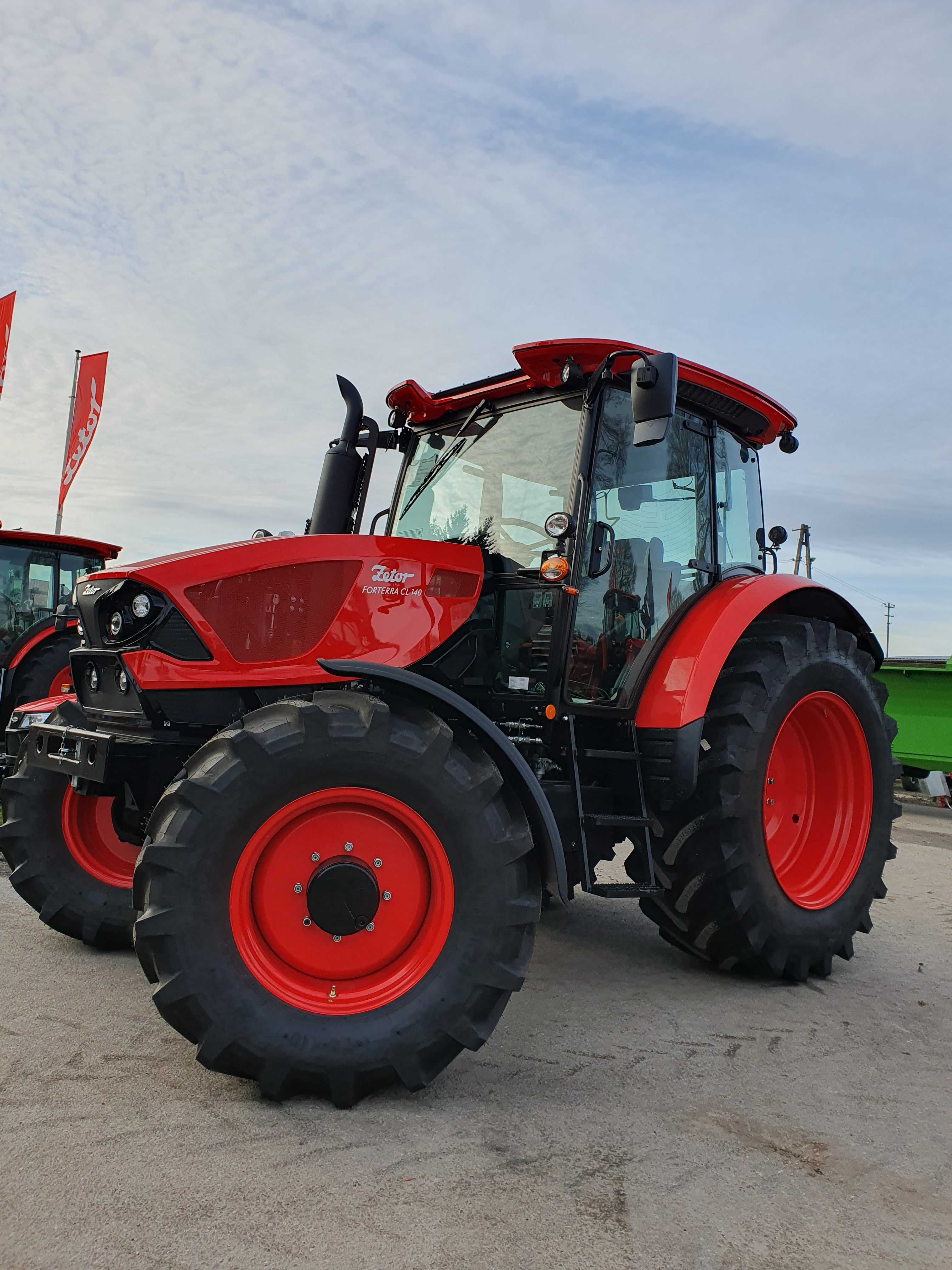 Zetor Forterra 140 CL szerokie koła 600/480 OD RĘKI !