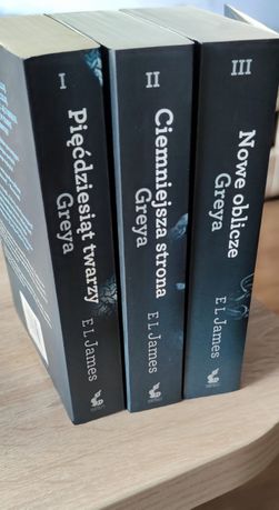 GREY komplet 3 części książek. Ostatnie dni