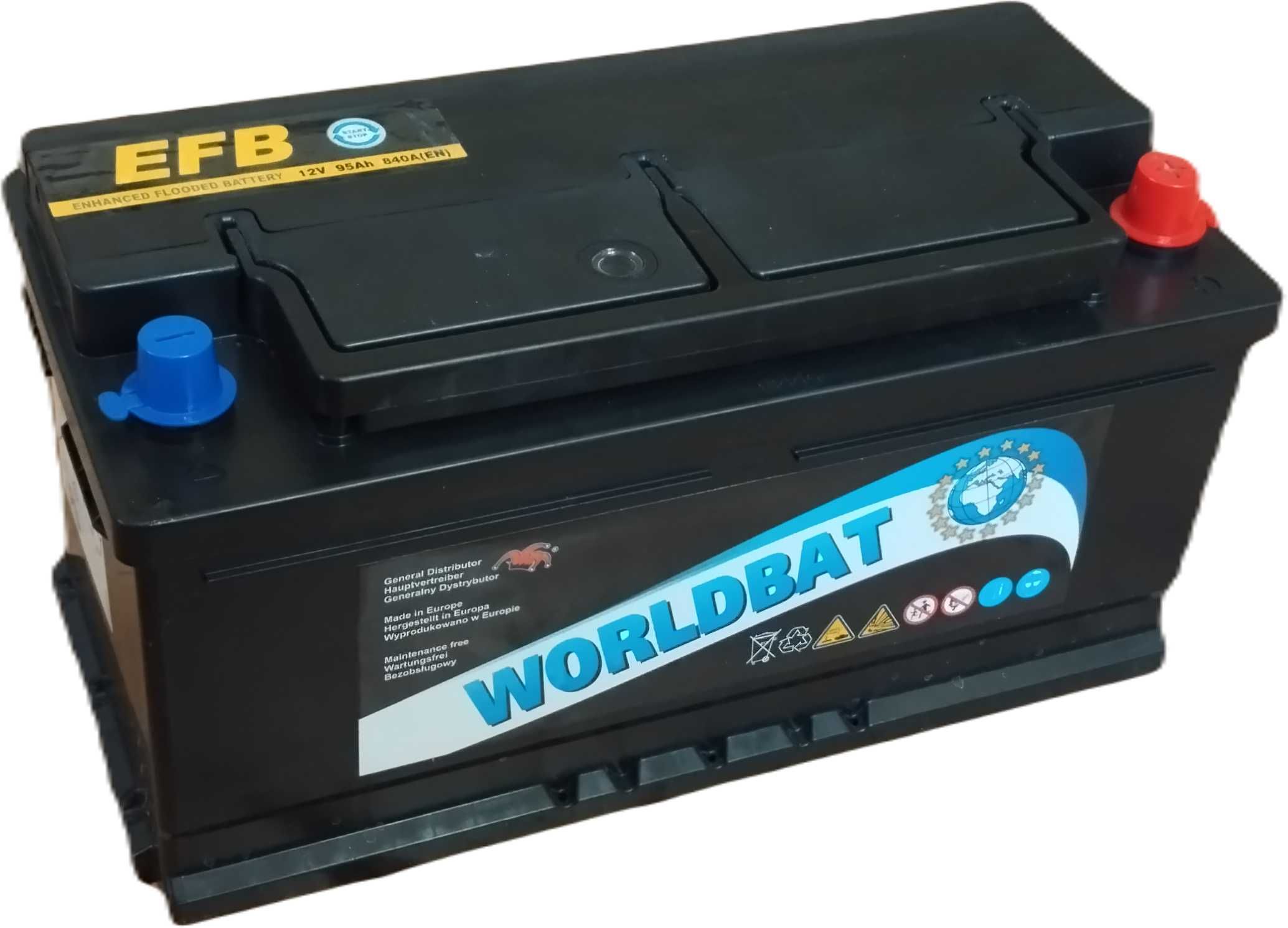 Akumulator Worldbat EFB START STOP SYSTEM 95 Ah 840 A
