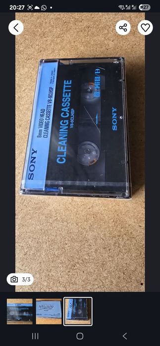 Kaseta czyszcząca SONY V8-6CLHSP do kamer Hi8