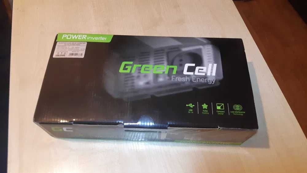 Інвертор Green Cell INV08 1000W (max 2000W) 12-220V