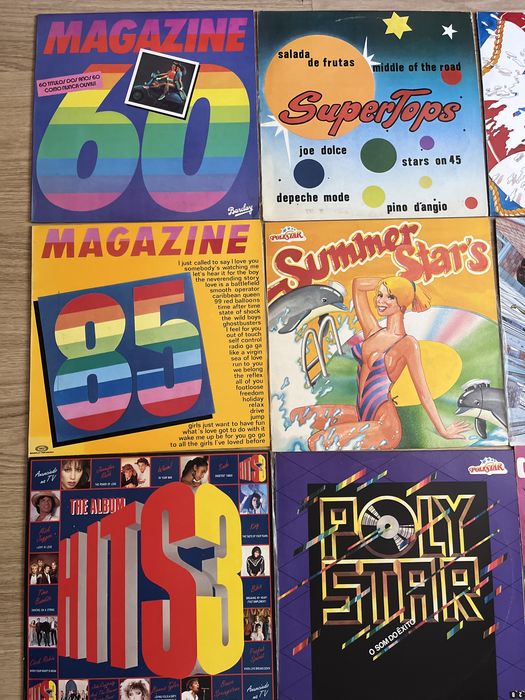 Discos / LPs anos 60, 70 e 80’s