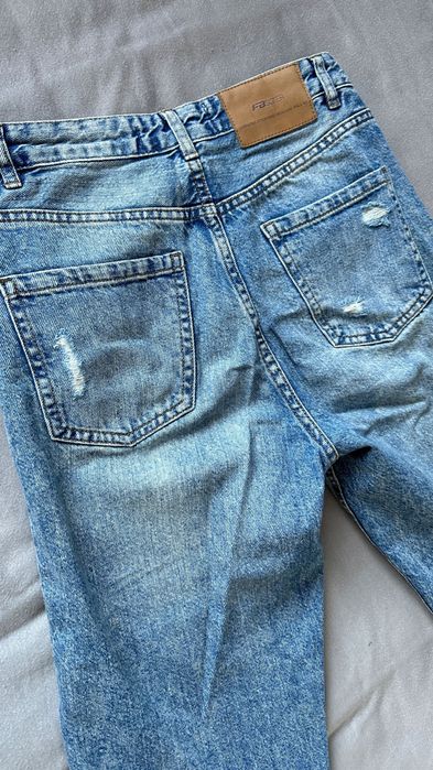 Jeansy dżinsy damskie mom