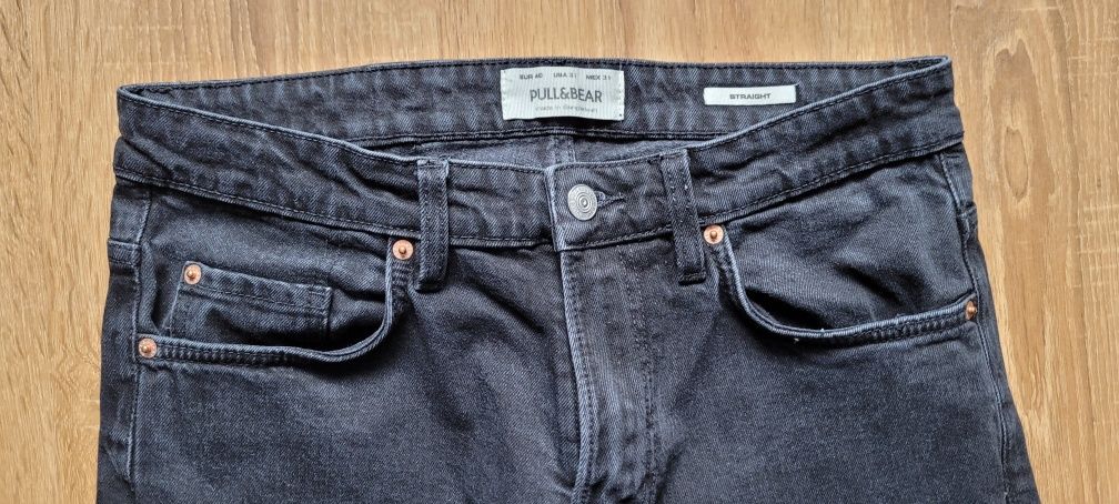 Spodnie męskie jeansow  PULL&BEAR. Rozm. 40. Stan wzorowy