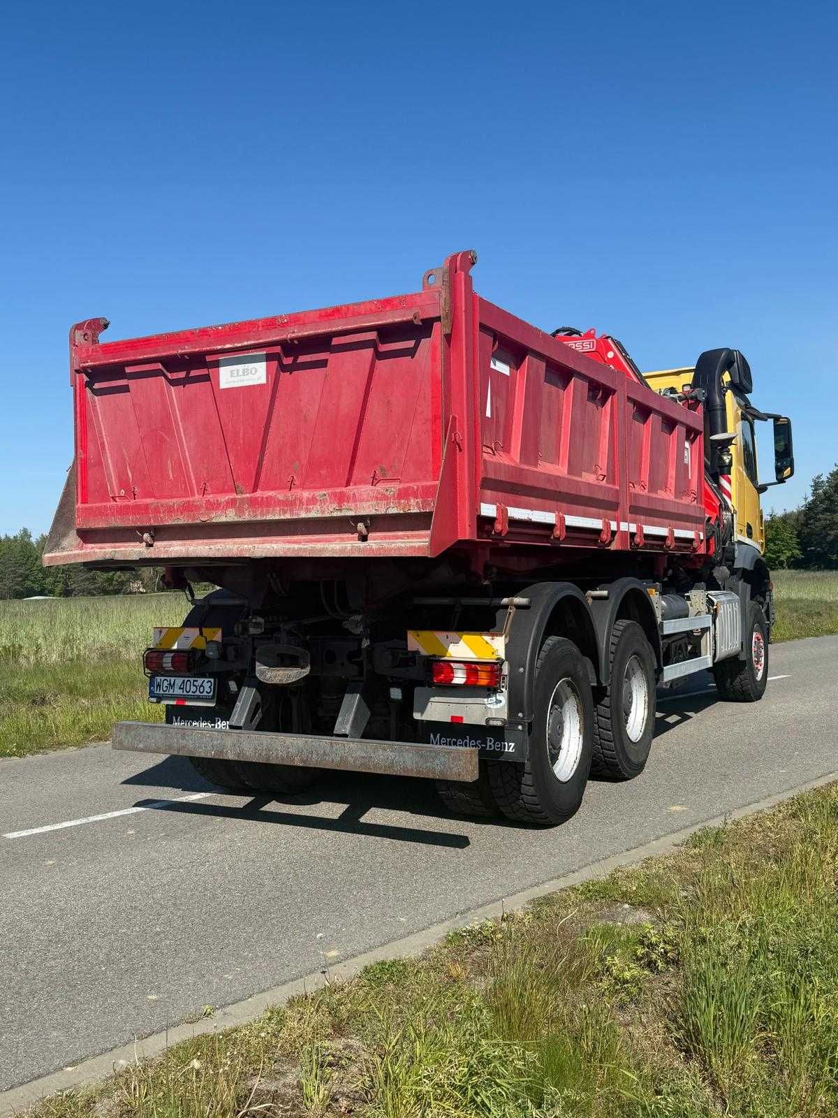 Mercedes Benz Arocs 6x6 HDS - PIERWSZY WŁAŚCICIEL
