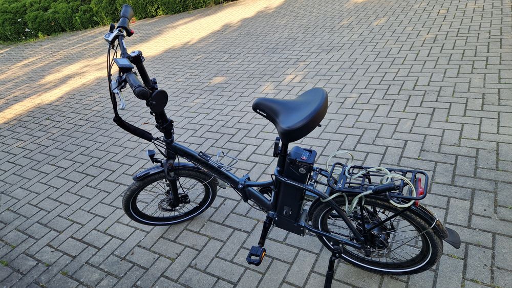 Rower elektryczny JOBOBIKE SAM 13Ah składany lekki
