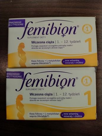 Femibion kwas foliowy i witaminy, suplement dla kobiet w ciąży