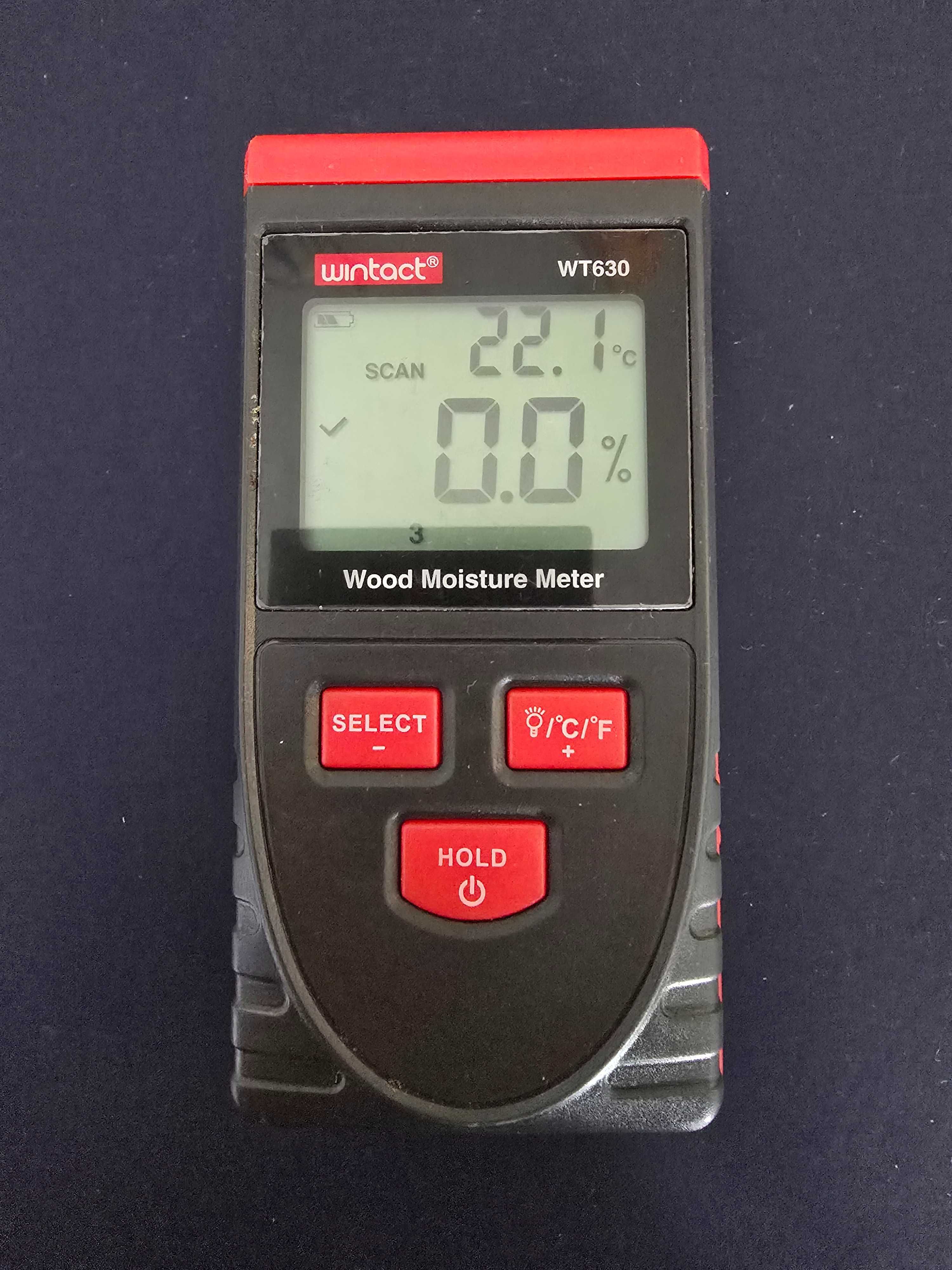 Miernik wilgotności drewno WINTACT WT630