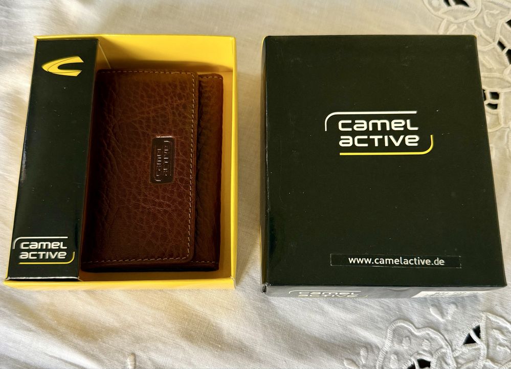 Chaveiro em pele Camel Active